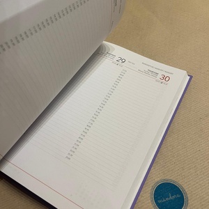 Mandalás határidőnapló - lila - otthon & életmód - papír, írószer - naptár & tervező - Meska.hu