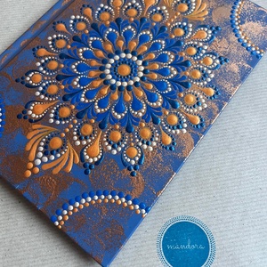 Mandalás jegyzetfüzet - otthon & életmód - papír, írószer - jegyzetfüzet & napló - Meska.hu