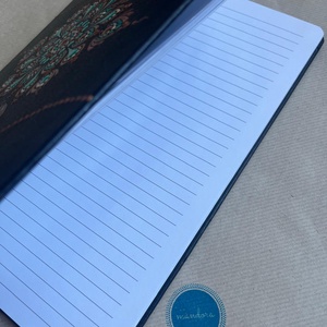 Mandalás jegyzetfüzet - fekete - otthon & életmód - papír, írószer - jegyzetfüzet & napló - Meska.hu