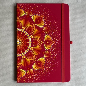 Mandalás jegyzetfüzet - Meska.hu