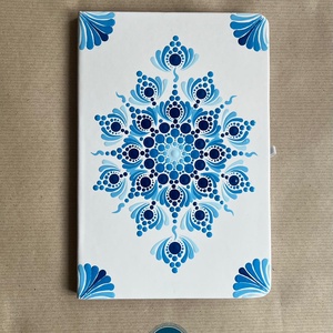 Mandalás jegyzetfüzet - otthon & életmód - papír, írószer - jegyzetfüzet & napló - Meska.hu