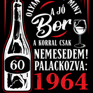 60 éves szülinapi póló - ruha & divat - női ruha - póló, felső - Meska.hu