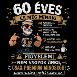 60 éves szülinapi póló - ruha & divat - női ruha - póló, felső - Meska.hu