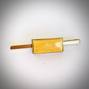 Nyakkendőtű, különleges egyedi retro fém nyakkendő tű a '60-as '70-es évekből, elegáns férfi ajándék, férfi ékszer - ékszer - mandzsettagomb és nyakkendőtű - Meska.hu