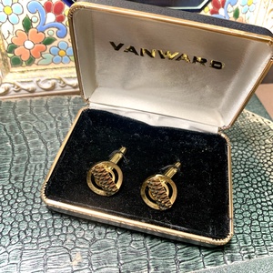 Régi fém mandzsettagomb dobozában a '70-es évekből, retro mandzsetta gomb, vintage mandzsetta, elegáns ajándék férfinak, Ékszer, Mandzsettagomb és Nyakkendőtű, Ékszerkészítés, MESKA
