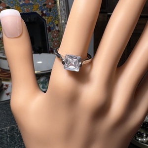 Mid-centiry gyűrű, hangulatos retro gyűrű, kristály ékszer, mérete 57 m - Meska.hu