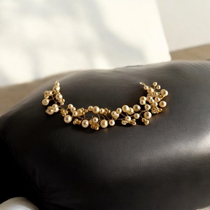 Régi Menyasszonyi tiara hajdísz koszorú - törtfehér színű régi fejék, fejdísz 25 cm, fejkoszorú - esküvő - hajdísz - fejkoszorú - Meska.hu