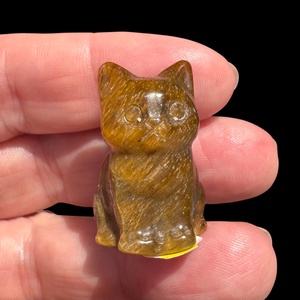 Tigrisszem kristály cica, kézzel faragott 3 cm -es drágakő macska, faragott ásvány cica gyógyhatással! Arany tigris cica - otthon & életmód - kisállatoknak - cicáknak & macskáknak - Meska.hu