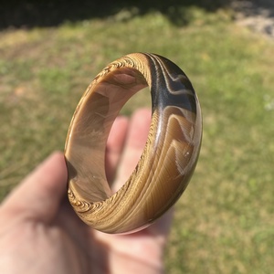 Vintage akryl karperec, 1980-as évekből karkötő, retro színes karperec, kézműves karkötő ékszer  - ékszer - karkötő - karperec - Meska.hu