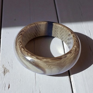 Vintage akryl karperec, 1980-as évekből karkötő, retro színes karperec, kézműves karkötő ékszer  - ékszer - karkötő - karperec - Meska.hu