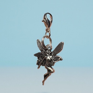 Angyal, tündér, őrangyal kulcsra, táskára, ásvány angyal kabala, védelmező - kristály angyalka! - táska & tok - kulcstartó & táskadísz - táskadísz - Meska.hu