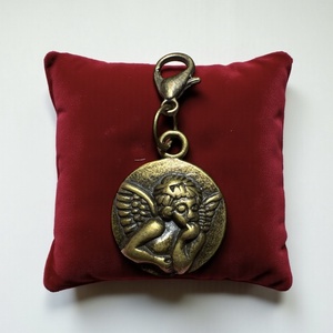 Angyal, tündér, őrangyal kulcsra, táskára, ásvány angyal kabala, védelmező - kristály angyalka! - Meska.hu