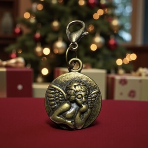 Angyal, tündér, őrangyal kulcsra, táskára, ásvány angyal kabala, védelmező - kristály angyalka! - táska & tok - kulcstartó & táskadísz - táskadísz - Meska.hu