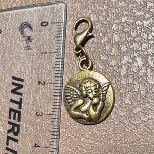 Angyal, tündér, őrangyal kulcsra, táskára, ásvány angyal kabala, védelmező - kristály angyalka! - táska & tok - kulcstartó & táskadísz - táskadísz - Meska.hu