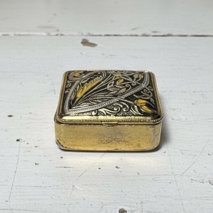 Toledói damaszkolt antik doboz 1960-ból, gyűrűs doboz, gyógyszertartó, Vintage ékszeres dobozka, box - ékszer - ékszertartó - ékszerdoboz - Meska.hu