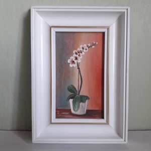 Fehér orchidea - Meska.hu