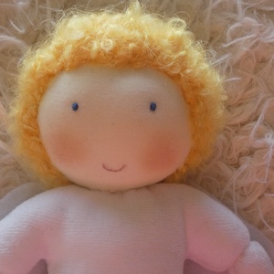 Őrangyalka baba  - otthon & életmód - babaszoba, gyerekszoba - babaszoba kép - Meska.hu