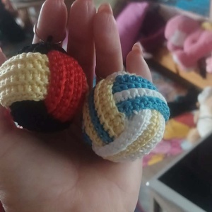 Horgolt Labda Kulcstartó, Táska & Tok, Kulcstartó & Táskadísz, Kulcstartó, Horgolás, MESKA