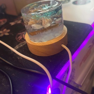 Epoxy Mini Lámpa - otthon & életmód - lámpa - hangulatlámpa - Meska.hu