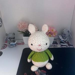 Horgolt Nyuszi, Játék & Sport, Plüssállat & Játékfigura, Nyuszi, Horgolás, MESKA