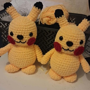Horgolt Pikachu - Meska.hu
