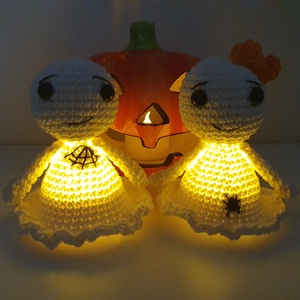 Horgolt szellem - otthon & életmód - dekoráció - halloween - halloweeni dekoráció - Meska.hu