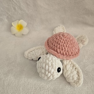 Horgolt teknős - játék & sport - plüssállat & játékfigura - teknős - Meska.hu