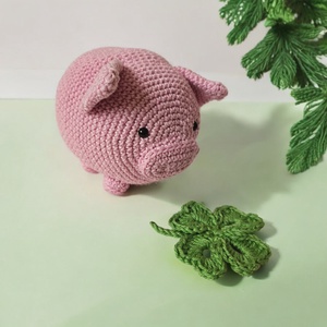 Holgolt szerencsehozó malacka - Meska.hu