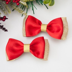 Masnis karácsonyi hajcsat piros - ruha & divat - hajdísz & hajcsat - hajcsat & hajtű - Meska.hu