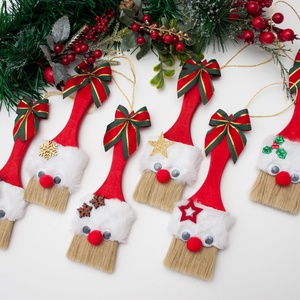 Karácsonyfadísz - Ecset mikulás - karácsony - karácsonyi lakásdekoráció - karácsonyfadíszek - Meska.hu