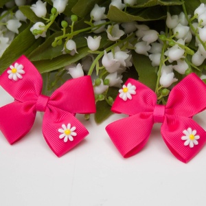 Masnis hajcsat - Sötétrózsaszín fuchsia - Meska.hu