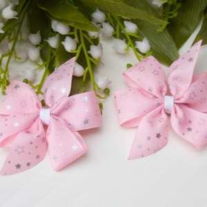 Masnis hajcsat - Világos rózsaszín csillagos, Ruha & Divat, Hajdísz & Hajcsat, Hajcsat & Hajtű, Varrás, MESKA