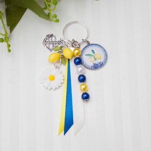 Kulcstartó, táskadísz - Amalfi / Mediterrán stílus, Táska & Tok, Kulcstartó & Táskadísz, Kulcstartó, Mindenmás, MESKA