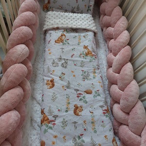 360 cm fonott rácsvédő  - baba - mama - baba ágynemű - rácsvédő & baldachin - Meska.hu
