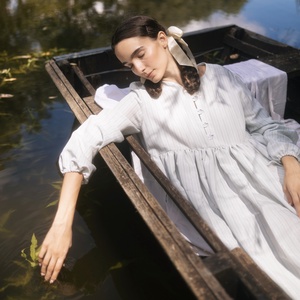 Meera Dress -babyblue- - ruha & divat - női ruha - ruha - Meska.hu