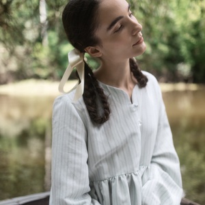 Meera Dress -babyblue- - ruha & divat - női ruha - ruha - Meska.hu