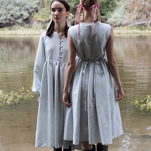 Meera Dress -babyblue- - ruha & divat - női ruha - ruha - Meska.hu