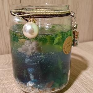 Buborékfény gyertya  - otthon & életmód - gyertya, illat, aroma - gyertya - Meska.hu