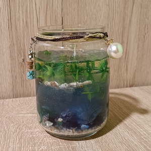 Buborékfény gyertya  - otthon & életmód - gyertya, illat, aroma - gyertya - Meska.hu