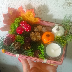 Őszi álom  - otthon & életmód - dekoráció - asztal és polc dekoráció - asztaldísz - Meska.hu