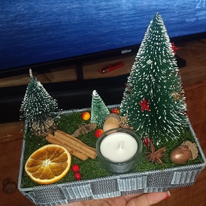 Téli erdő  - Meska.hu