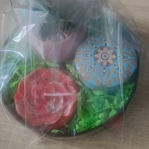 Hangulatos oázis  - kellékek & szerszámok - dekorációs kellékek - dekorációs gyertya - Meska.hu