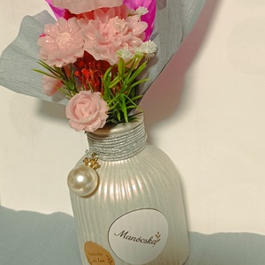 Rózsaszín álom  - otthon & életmód - dekoráció - asztal és polc dekoráció - asztaldísz - Meska.hu