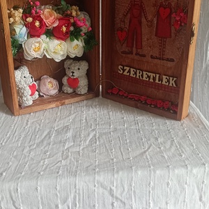 Szerelem doboz  - otthon & életmód - dekoráció - asztal és polc dekoráció - asztaldísz - Meska.hu