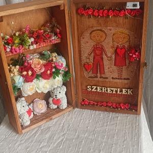 Szerelem doboz  - otthon & életmód - dekoráció - asztal és polc dekoráció - asztaldísz - Meska.hu