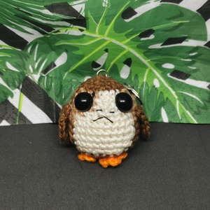 Porg kulcstartó - táska & tok - kulcstartó & táskadísz - kulcstartó - Meska.hu