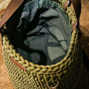 Búzaszemes horgolt kézi táska - táska & tok - kézitáska & válltáska - kézitáska - Meska.hu