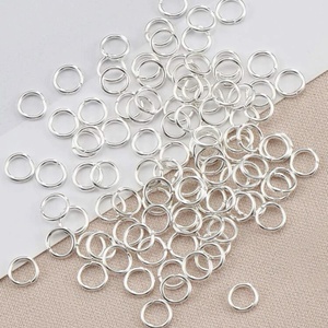 Fém ékszerkellék: karika nyitott 0,5 cm 20db/csomag - kellékek & szerszámok - gyöngyfűzés kellékek - egyéb alkatrész - Meska.hu