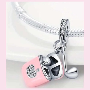 Fülhallgató függő charm - ékszer - karkötő - charm karkötő - Meska.hu