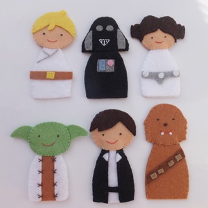 Star Wars - ujjbáb, Játék & Sport, Bábok, Ujjbáb, Varrás, MESKA